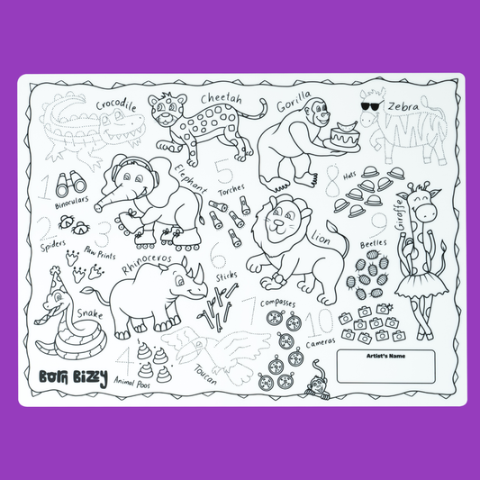 Extra Totally Wild Silicone Drawing Mat