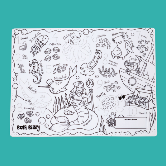 Extra Under The Sea Silicone Drawing Mat
